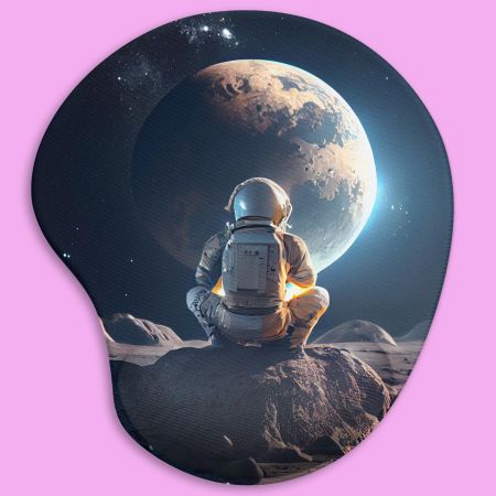 Mouse Pad Ergonômico Astronauta