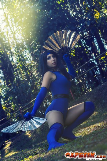 Kitana - Mortal Kombat ( Gabriela Estevão)