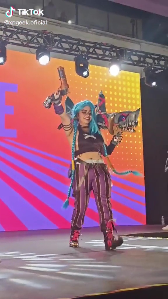 Desfile Cosplay Anime Friends 2022 - Jinx - League of Legend